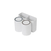 Double Toothbrush Mouthwash Cup Holder Set